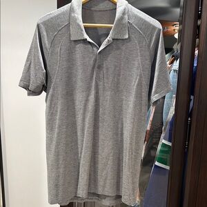 Men's Gray Polo Shirt
